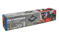 Podnośnik trapezowy LAMPA lewarek samochodowy 2T