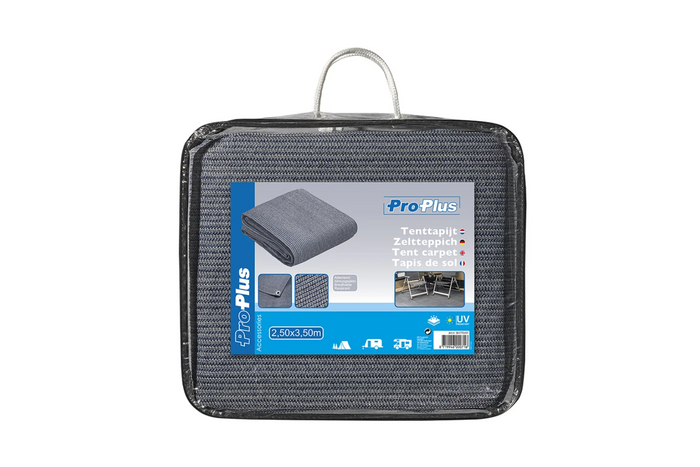 Mata podłogowa ProPlus 361770V01 szara wykładzina do przedsionka kampera / namiotu 2,5x3m