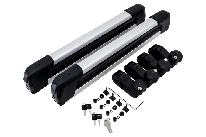 Inter Pack Frostline 4 - aluminiowy uchwyt na 4 par nart lub 2 deski