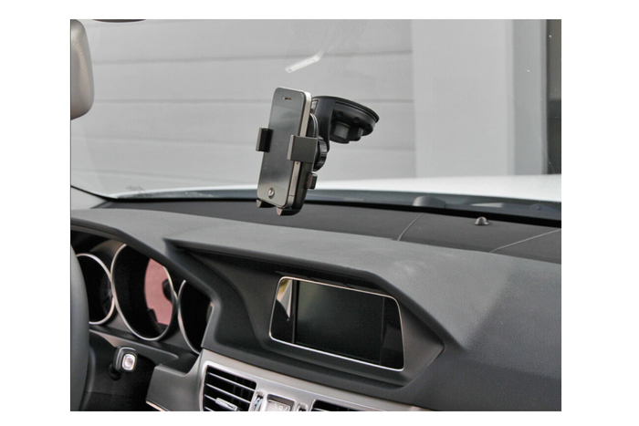 Uchwyt na telefon LAMPA Easy-Lock mocowanie przyssawką