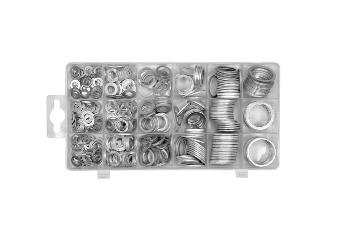 Zestaw podkładek aluminiowych YATO YT-068652 450sztuk