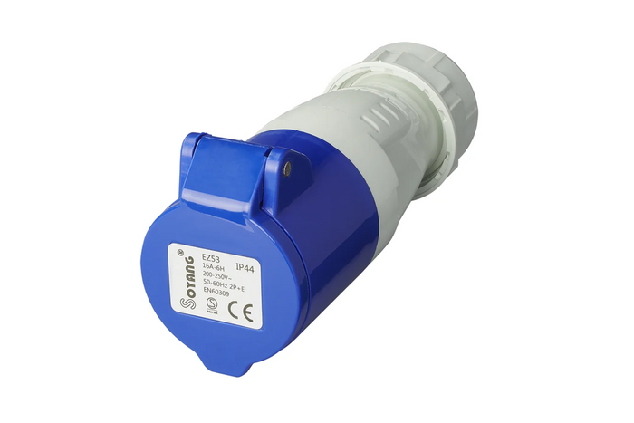 Gniazdo zasilające zewnętrzne CEE 16A 230V ProPlus 373502 z demontowalną obudową