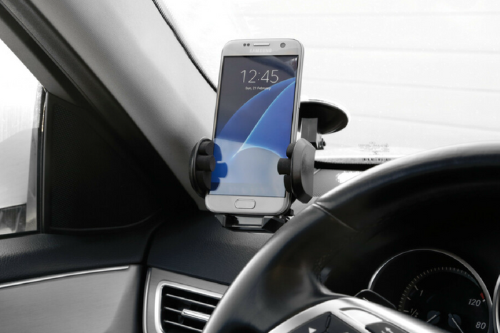 Uchwyt na telefon LAMPA Multi-holder 2w1 mocowanie przyssawką lub do kratki nawiewu