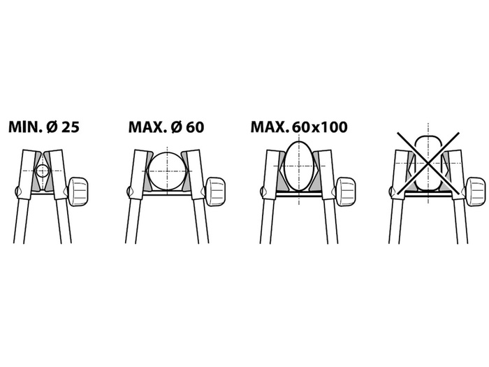Peruzzo Modena - bagażnik uchwyt rowerowy na dach