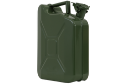 Kanister metalowy 10L HERMON zielony