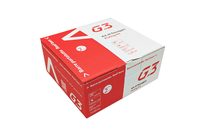 Kit mocujący 68.140 do bagażnika dachowego G3 Pacific