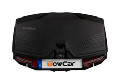 Towbox Alpha urban black - box bagażowy montowany na hak