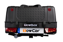 Towbox V1 Black Edition - bagażnik box montowany na hak
