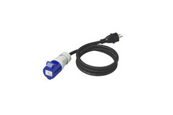 Adapter z wtyczką ze stykiem ochronnym i gniazdem CEE 16A ProPlus 373527DE kabel 150cm