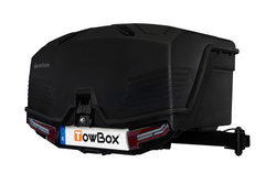 Towbox Camper Alpha czarny LED (long) - bagażnik box montowany na hak