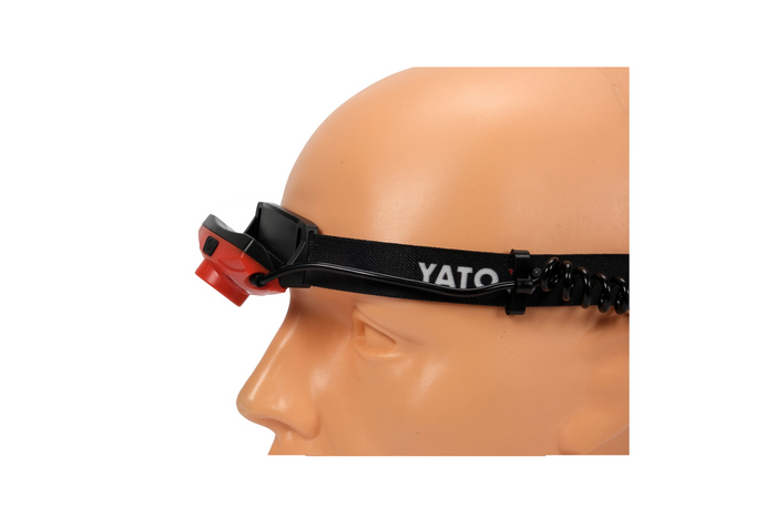 Latarka czołowa YATO YT-08596 LED tylne światło ostrzegawcze 500lm