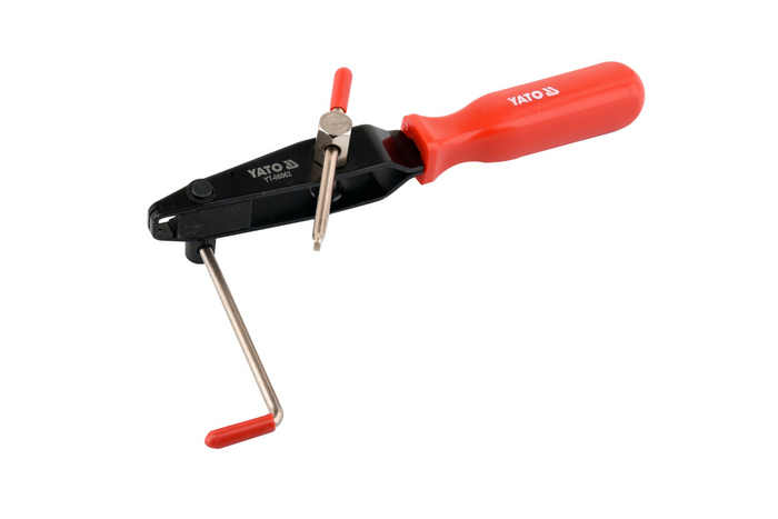 Szczypce do opasek przegubów YATO YT-06062 taśma do 10mm