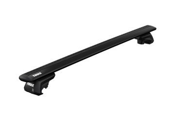 Bagażnik dachowy na relingi Thule Wingbar Evo Black 7111 + Thule Evo Raised Rail 7104