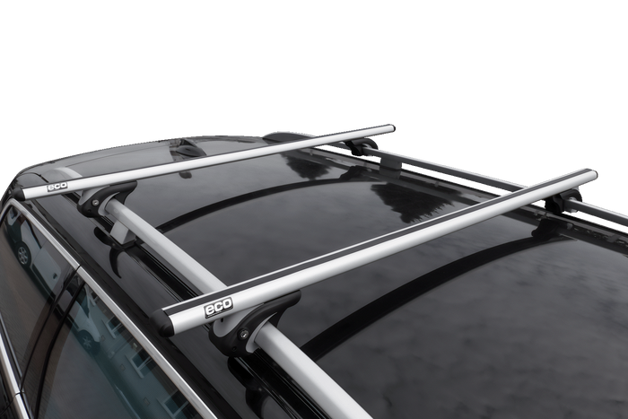 Eco Alubase 150 - uniwersalny bagażnik dachowy aluminiowy na relingi
