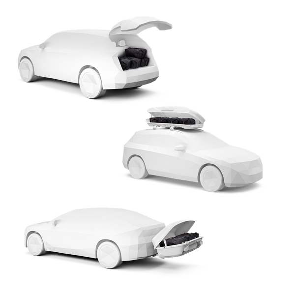 Zestaw toreb do boxa dachowego Thule GoPack 8006