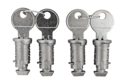 Zestaw uniwersalnych zamków i kluczy (4 szt.)