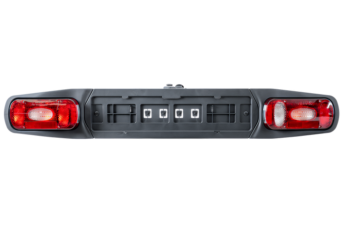 Platforma na hak + adapter do przewozu 3 rowerów Inter Pack Re-Cargo