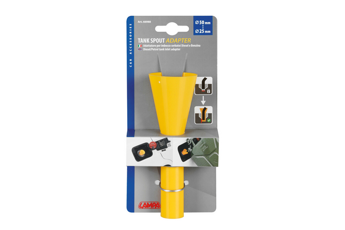 Adapter wlewu paliwa LAMPA 66988 przejściówka do zbiornika diesel/benzyna śr. 50-25mm