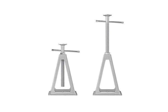 Zestaw czterech podpór wysuwanych ProPlus 360803 stabilizator do przyczepy 3600kg 430mm