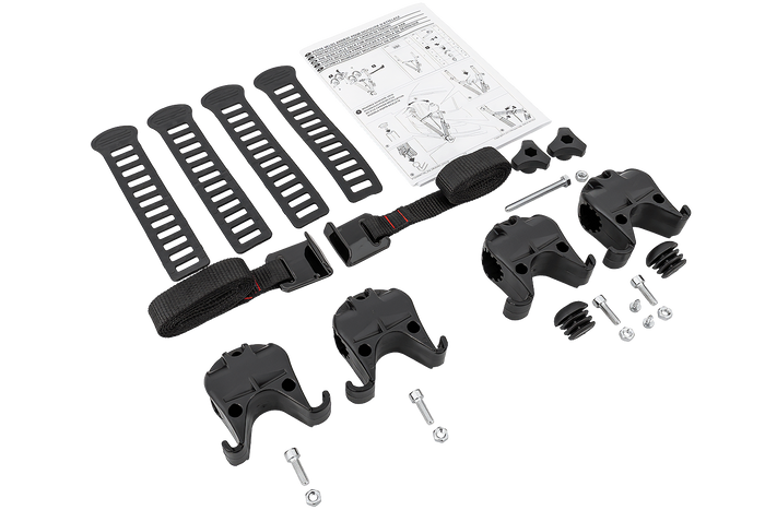 Peruzzo Cruising - bagażnik rowerowy na hak (czarny)