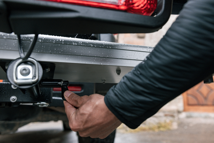 Towcar Balance - bagażnik na motocykl/rower montowany na hak