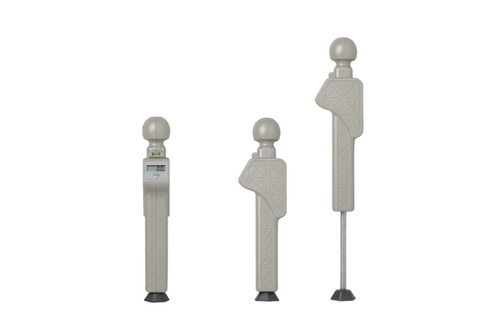 Waga cyfrowa do pomiaru nacisku dyszla przyczepy kempingowej ProPlus 360848V01 miernik siły nacisku 150kg