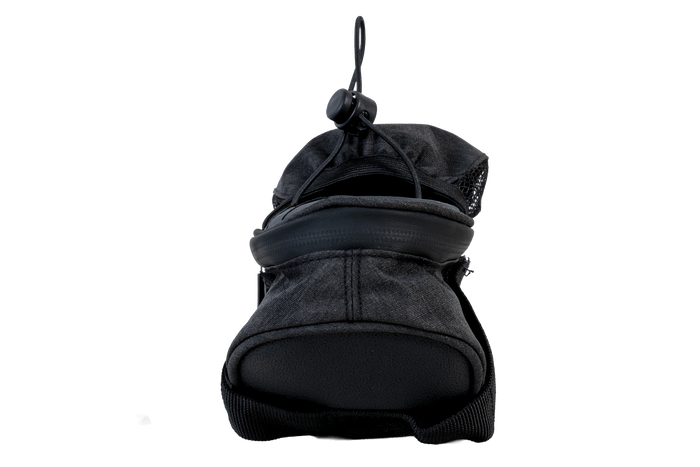 Torba pod siodełko rowerowe z kieszenią na bidon PROFEX 82318 Long Black Lux