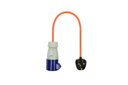Adapter z wtyczką UK i gniazdem CEE 16A ProPlus 373522 kabel 40cm