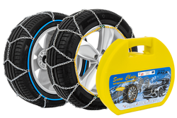 Łańcuchy śniegowe Inter Pack KNS 90 - 9mm z urządzeniem samonapinającym
