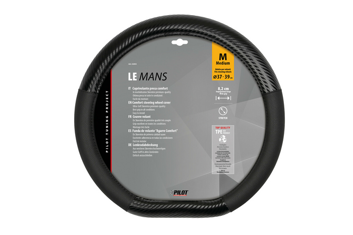 Pokrowiec na kierownicę LAMPA LE MANS 37-39cm