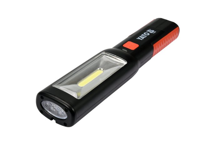 Lampa warsztatowa + latarka YATO YT-08504 LED 3W 250lm