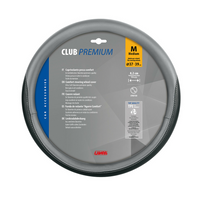 Pokrowiec na kierownicę LAMPA CLUB 37-39cm szaro-czarny