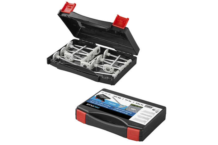 Zestaw śledzi do namiotu ProPlus 361736V02 metalowe śledzie w walice 15szt.