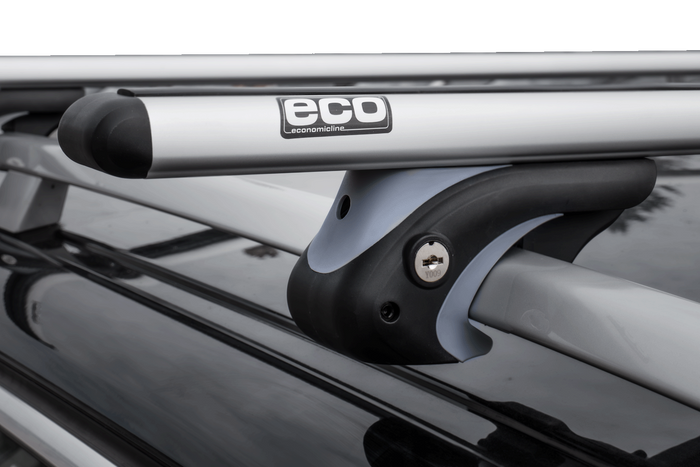 Eco Alubase 150 - uniwersalny bagażnik dachowy aluminiowy na relingi