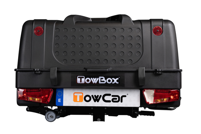 Towbox V1 Black Edition - bagażnik box montowany na hak