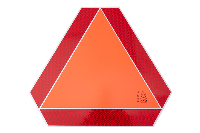 Tablica odblaskowa HERMON trójkąt ostrzegawczy wolnobieżny 360x415mm
