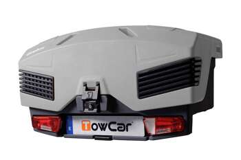 Towbox EVO classic gray - bagażnik box montowany na hak