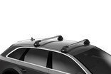 Bagażnik dachowy Thule New Wingbar EDGE Black 7215B-7214B-7205-5010 Volkswagen Golf VII 3-d hatchback 2013-20