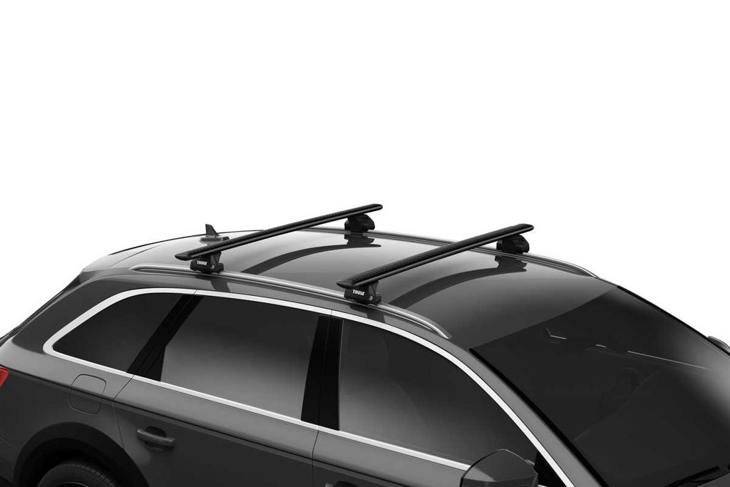 Bagażnik dachowy Thule Wingbar Evo Black 7112B-7106-6079 Ford Focus IV Active 5-drzwiowy hatchback 2019-